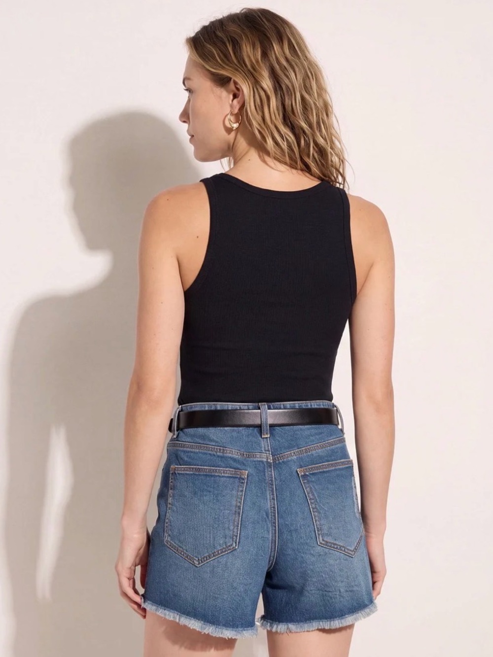78&Sunny Laurel Ribbed Shelf Bra Tank - Picture 5 of 6
